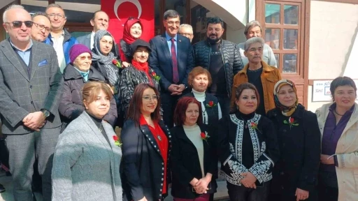 Başkan Kahveci: &quot;Kadınlarımız emeği ve sanatı hayatımızı güzelleştiriyor&quot;
