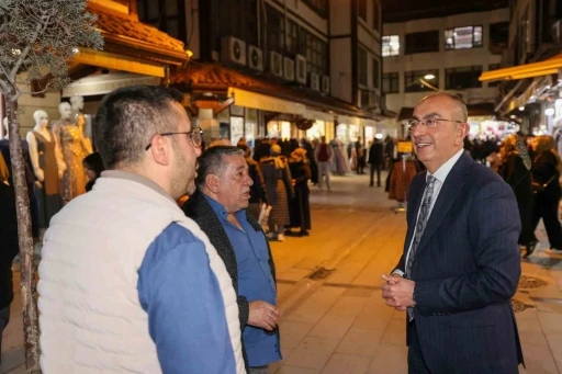 Başkan Kavuş, Bedesten&rsquo;de bayram coşkusuna ortak oldu
