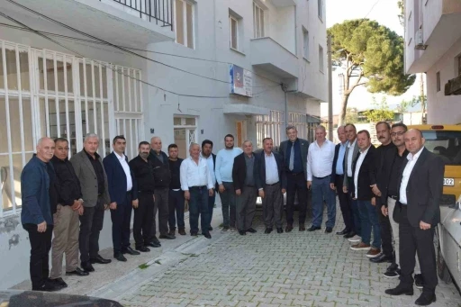 Başkan K&uuml;nkc&uuml;, Karpuzlu ve &Ccedil;ine&rsquo;de esnaflarla bir araya geldi

