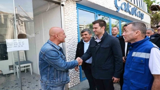 Başkan Mandalinci&rsquo;den saha gezilerine yoğun mesai
