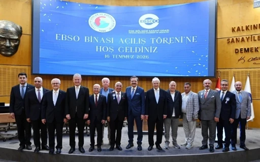 Başkan Maraş, EBSO&rsquo;nun yeni hizmet binasının a&ccedil;ılışına katıldı
