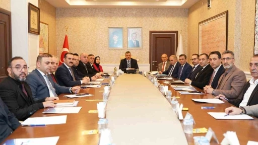 Başkan &Ouml;zakalın, il istihdam ve mesleki eğitim kurulu toplantısına katıldı
