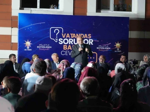 Başkan &Ouml;zl&uuml; mahalle toplantılarını Sancaklar ile s&uuml;rd&uuml;rd&uuml;
