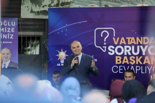 Başkan &Ouml;zl&uuml; "D&uuml;zce i&ccedil;in 100 projenin y&uuml;zde 40&rsquo;ı tamamlandı"
