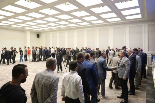 Başkan Palancıoğlu, mesai arkadaşlarıyla bayramlaştı

