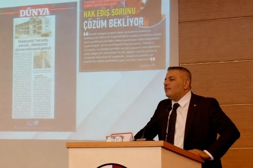 Başkan Sadıkoğlu&rsquo;ndan hak ediş talebi
