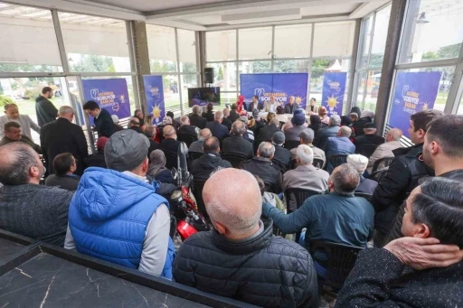 Başkan Sandıkçı: &quot;Hemşehrilerimizle istişare kültürü içerisinde çalışmalarımızı sürdürüyoruz&quot;
