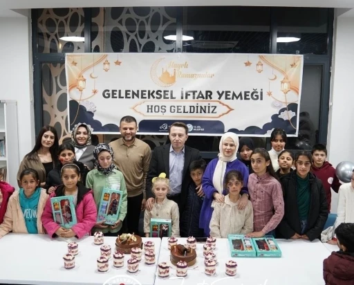 Başkan Seydaoğlu &ccedil;ocuklarla iftarda buluştu
