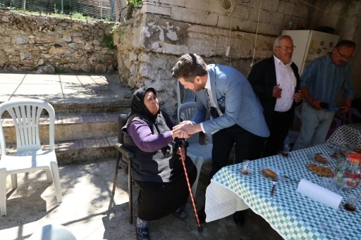 Başkan Tatık&rsquo;tan şehit ailelerine anlamlı ziyaret
