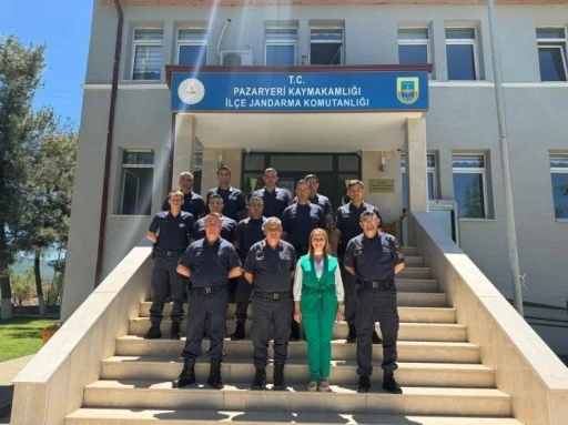 Başkan Tekin&rsquo;den jandarmaya anlamlı ziyaret
