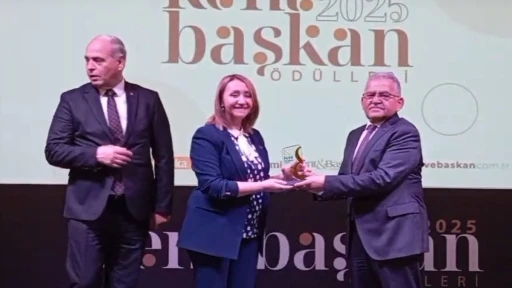 Başkan Tekin’in başarısı ulusal ölçekte taçlandırıldı
