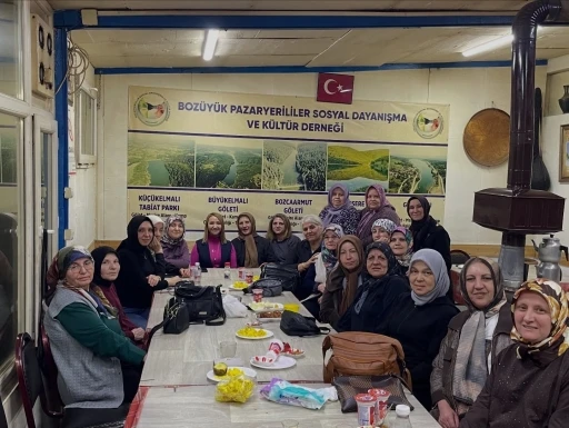 Başkan Tekin: "Kadın dayanışmasıyla Pazaryeri daha g&uuml;&ccedil;l&uuml;"
