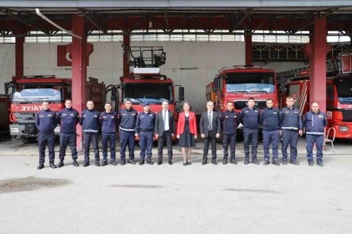 Başkan Tetik görevi başındakileri unutmadı
