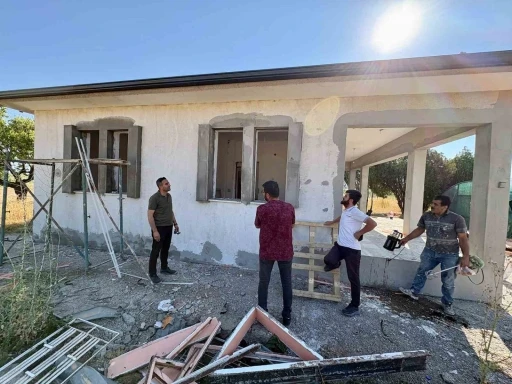 Başkan Ulutaş devam eden yatırımları inceledi

