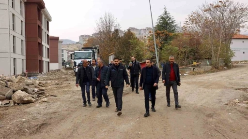 Başkan Ulutaş rezerv alanlarındaki çalışmaları inceledi
