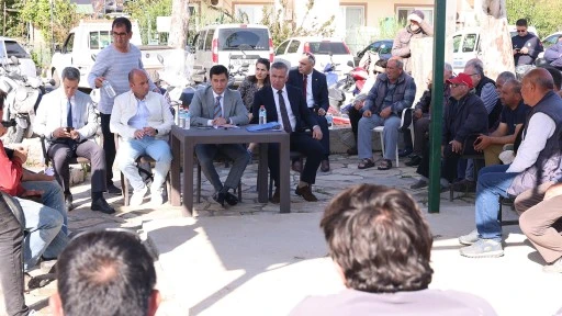 BAŞKAN ÜNLÜ BOZBURUN’DA HALKLA BULUŞTU