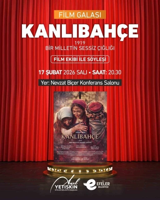 Başkan Yetişkin&rsquo;den Kanlı Bah&ccedil;e Film Galası&rsquo;na davet
