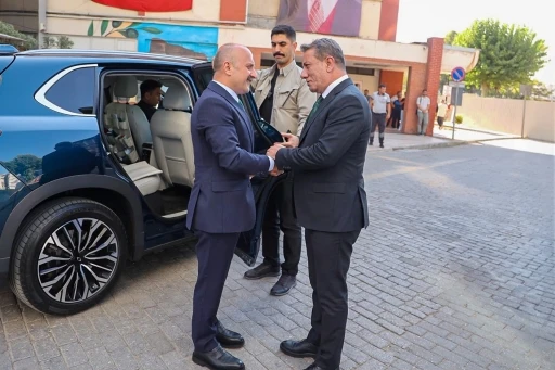 Başkan Yetişkin Vali Varol&rsquo;u ağırladı

