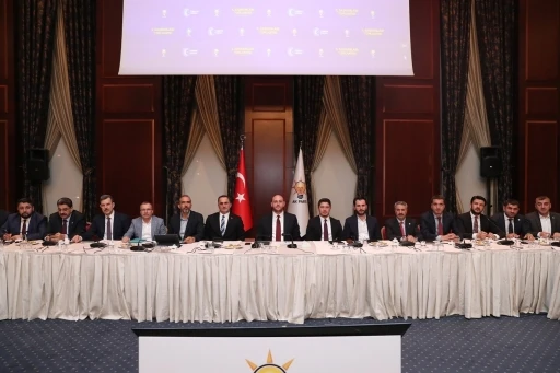 Başkan Yıldırım, Daraltılmış İl Başkanları Toplantısı’na katıldı
