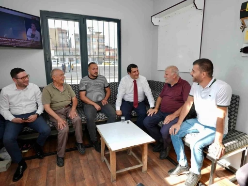 Başkan Yılmaz’dan taksici esnafına ziyaret
