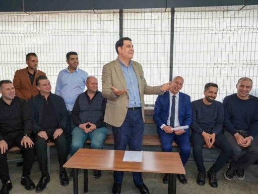 Başkan Yılmaz, şoförlerin kadro hayalini gerçekleştirdi
