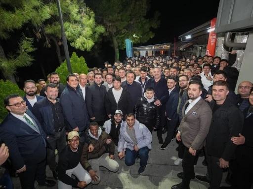 Başkan Yılmaz T&Uuml;GVA&rsquo;lı gen&ccedil;lerle sahurda buluştu
