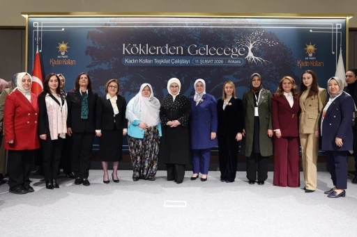 Başkan Zekiye Tekin, Emine Erdoğan ile g&ouml;r&uuml;şt&uuml;
