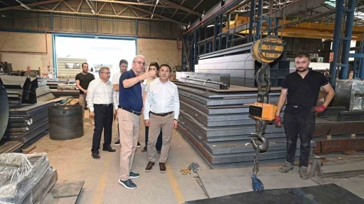 Başkanı Erdoğan, DTO &uuml;yelerine y&ouml;nelik saha ziyaretlerini s&uuml;rd&uuml;r&uuml;yor
