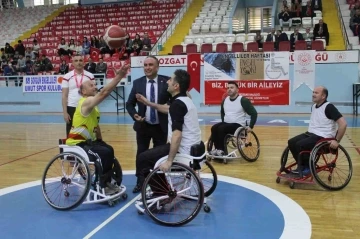 Basketler engeller için atıldı
