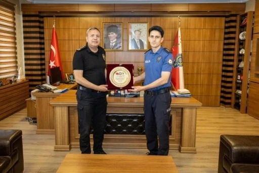 Başkomiser Özen’e veda töreni
