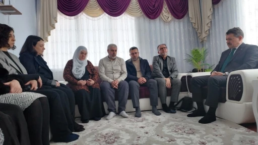 Başsavcı Ali Yeldan&rsquo;dan, Mihriban Yılmaz&rsquo;ın ailesine taziye ziyareti
