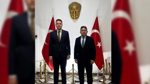 Başsavcı Ersan&rsquo;dan Kaymakam Kaya&rsquo;ya Ziyaret