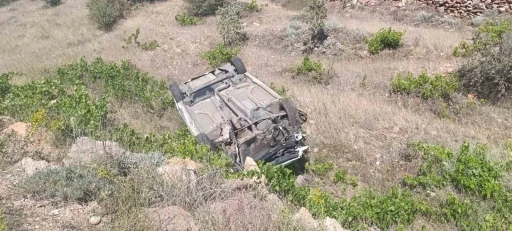 Batman’da otomobil şarampole yuvarlandı: 1 yaralı

