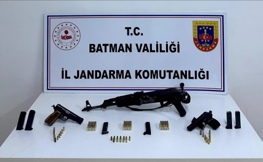 Batman’da uzun namlulu kaçak silah ile yakalanan şahıs tutuklandı
