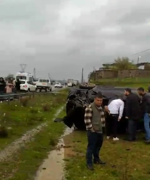 Batman-Kozluk yolunda trafik kazası: 5 yaralı

