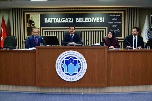 Battalgazi Belediye Meclisi 2026 yılı ilk toplantısını ger&ccedil;ekleştirdi
