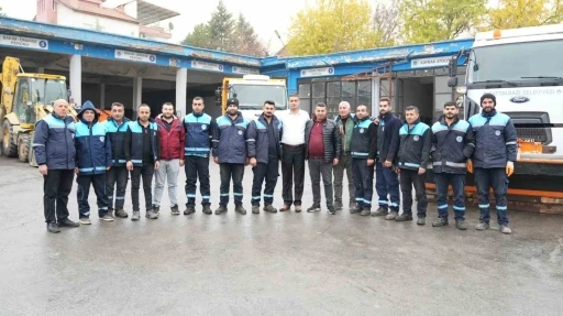 Battalgazi Belediyesi karla m&uuml;cadele i&ccedil;in teyakkuza ge&ccedil;ti
