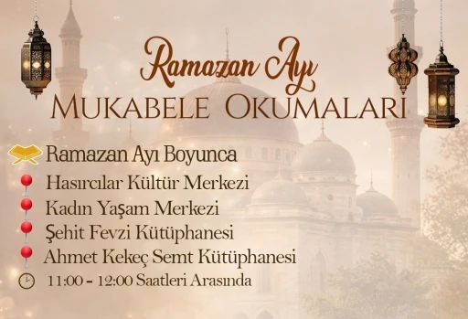 Battalgazi&rsquo;de Ramazan ayı mukabele okumaları başlıyor

