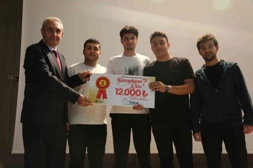 Battalgazi’de ‘’Şampiyon Kim?’’ yarışmasının birincisi belli oldu
