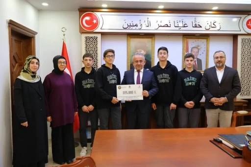 Bayburt İmam Hatip Lisesinden Filistin’e yardım