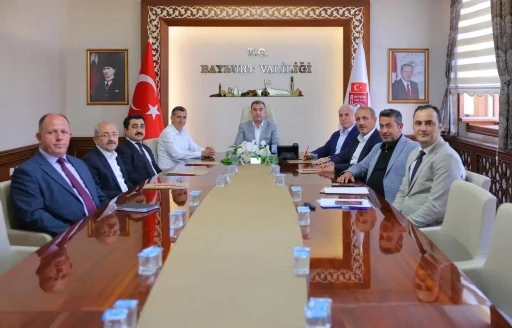 Bayburt OSB yatırımları toplantıda ele alındı
