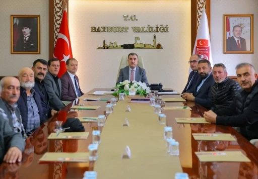 Bayburt&rsquo;ta arıcılığın geliştirilmesi i&ccedil;in değerlendirme toplantısı yapıldı
