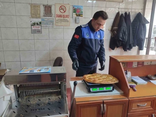 Bayburt&rsquo;ta fırınlara hijyen ve gramaj denetimi
