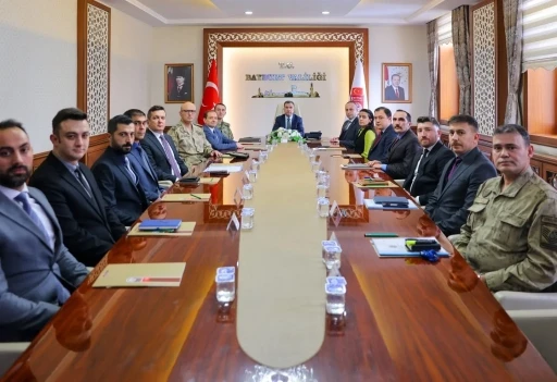 Bayburt&rsquo;ta g&uuml;venlik ve asayiş koordinasyonu değerlendirildi
