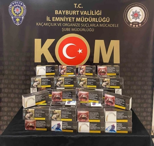 Bayburt’ta kaçak alkol ve tütün operasyonlarında 4 şüpheli gözaltına alındı
