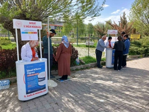 Bayburt’ta obezite ile mücadele başladı
