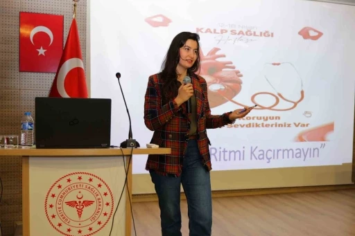 Bayburt&rsquo;ta personele y&ouml;nelik d&uuml;zenlenen eğitimde kalp sağlığına dikkat &ccedil;ekildi