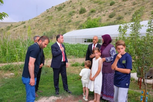 Bayburt’ta şehit ve gazi aileleri ziyaret edildi
