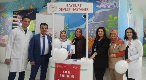 Bayburt’ta vatandaşlar aşı hakkında bilgilendirildi
