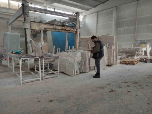 Bayburt&rsquo;ta yapı malzemelerine y&ouml;nelik denetim ger&ccedil;ekleştirildi
